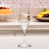 Jogo 6 Taças Champanhe Espumante 186ml SM Buffet Nadir Figueiredo Vidro Transparente